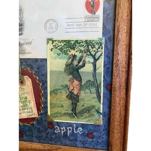 Johnny Appleseed Collage Framed - Picture 3 of 7